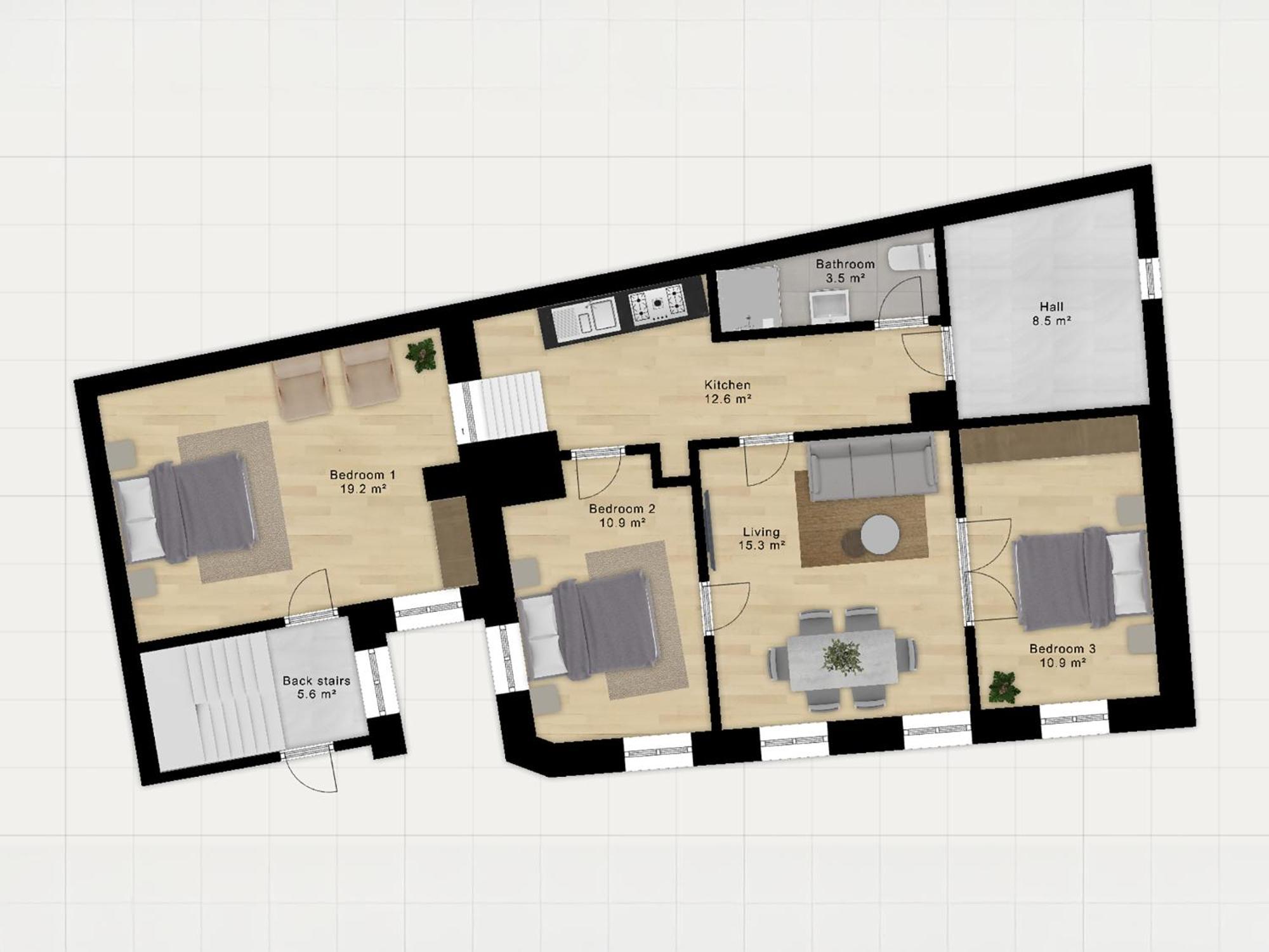 Apartamento Sanders Downtown Copenhague Exterior foto